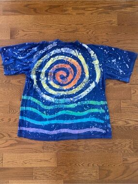 Vintage Oasis Swirl Tie Dye RARE XL UNISEX